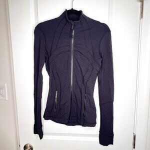 Lululemon Define Full Zip Athletic Jacket - Navy & Black